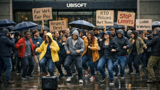 Ubisoft employees stage three-day strike over return-to-office push and new cost-cutting plan Photo 0001