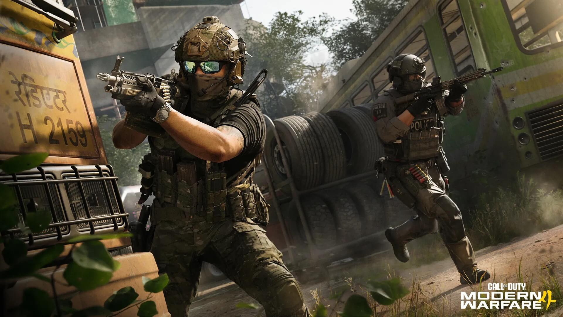 Official Call of Duty: Modern Warfare 4 image used with the multiplayer maps section
